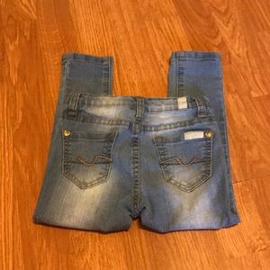 7 For all mankind Skinny Jeans Size 2T 💕